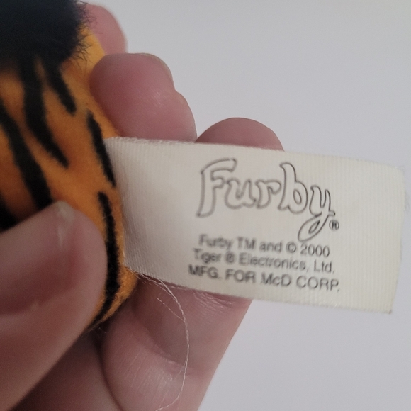 VTG 2000 Furby McDonalds Mini Plush Clip On Toy Lot Of 4 - Picture 4 of 8